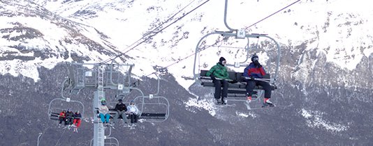 aerosillas de Cerro Castor en Ushuaia