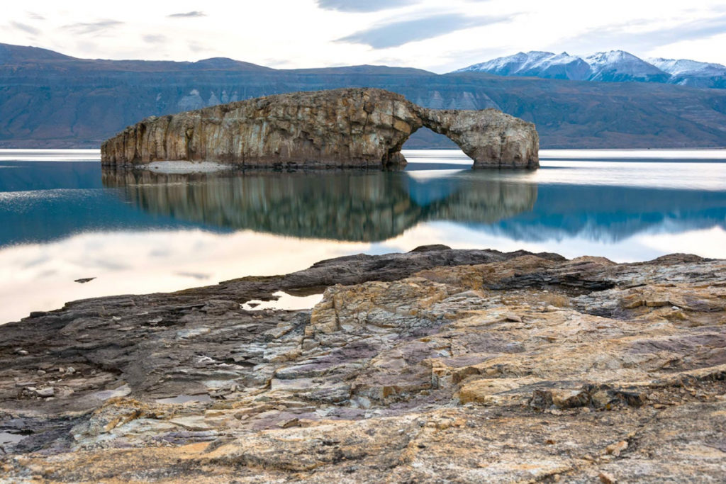 Lago Posadas en Santa Cruz