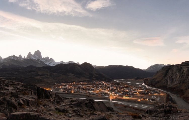 Vista desde el Mirador de los Cóndores en El Chaltén