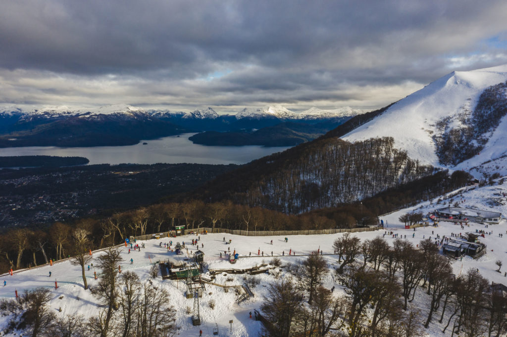 Agosto nevado en Villa La Angostura