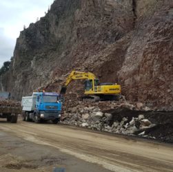 trabajos en ruta 40 entre villa la angostura y bariloche