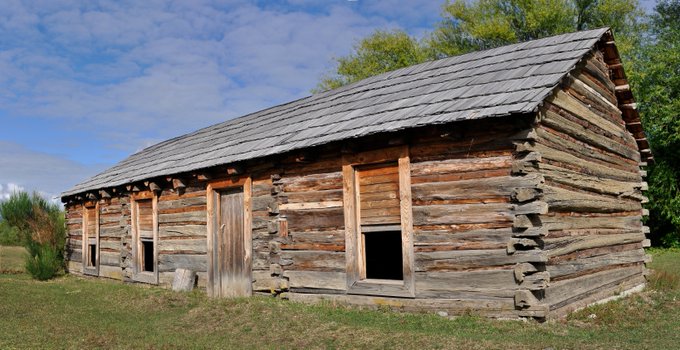 Cabaña de Butch Cassidy en la Patagonia