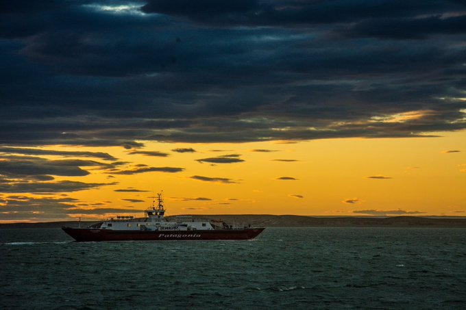 Estrecho de Magallanes, Cruce Primera Angostura para llegar a Ushuaia