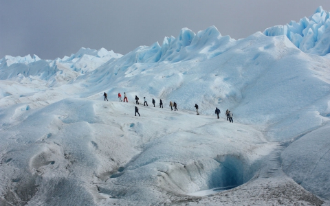 Minitrekking en el Glaciar