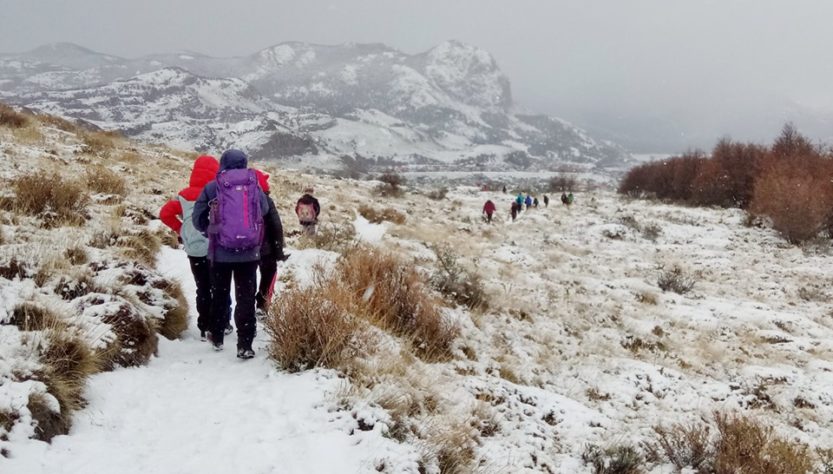 Senderos del Parque Nacional Los Glaciares en Invierno