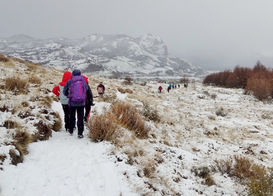 Senderos del Parque Nacional Los Glaciares en Invierno