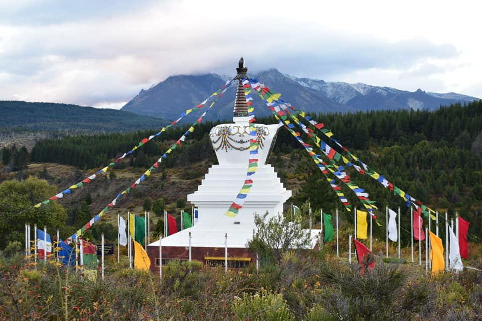 stupa budista chubut