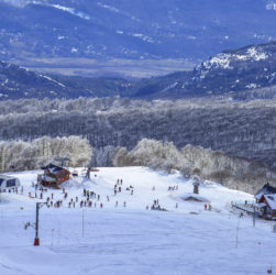 Chapelco nevado en agosto