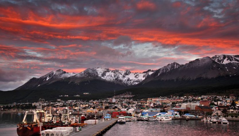 Ushuaia, una de las localidades para hacer el recorrido virtual de Tierra del Fuego