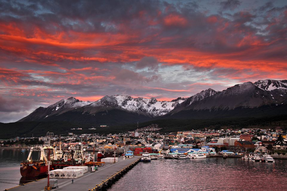 Ushuaia, una de las localidades para hacer el recorrido virtual de Tierra del Fuego.