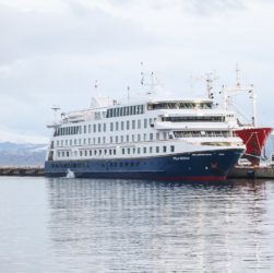 Primer crucero temporada 2019 2020 que arribó a Ushuaia