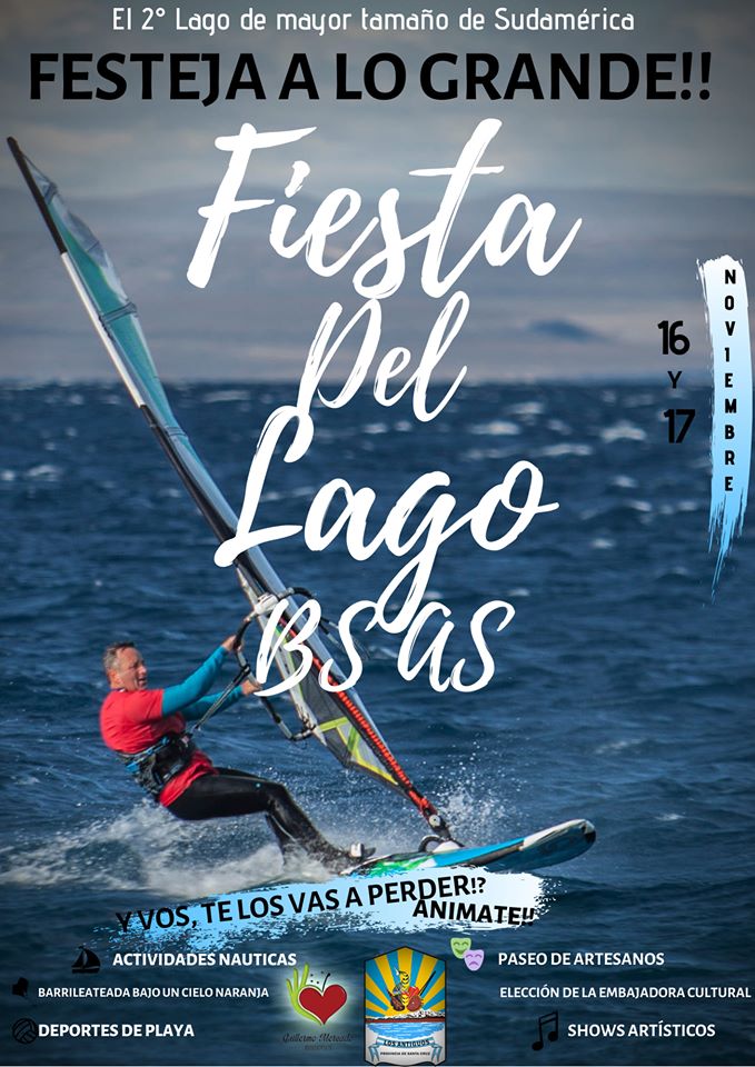 Banner de la Fiesta del Lago Buenos Aires