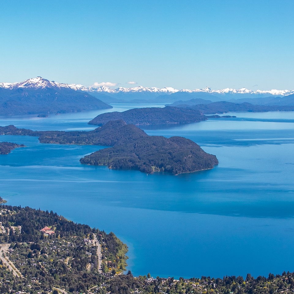 Panorámica de Bariloche.