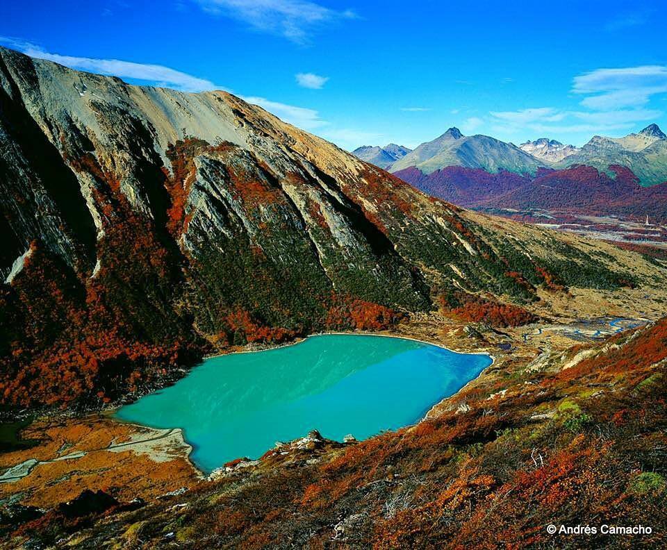 Laguna Esmeralda en Ushuaia.