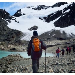 Glaciar Vinciguerra trekking en Ushuaia