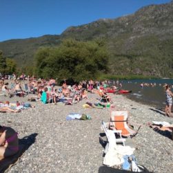 Ocupación plena en Lago Puelo