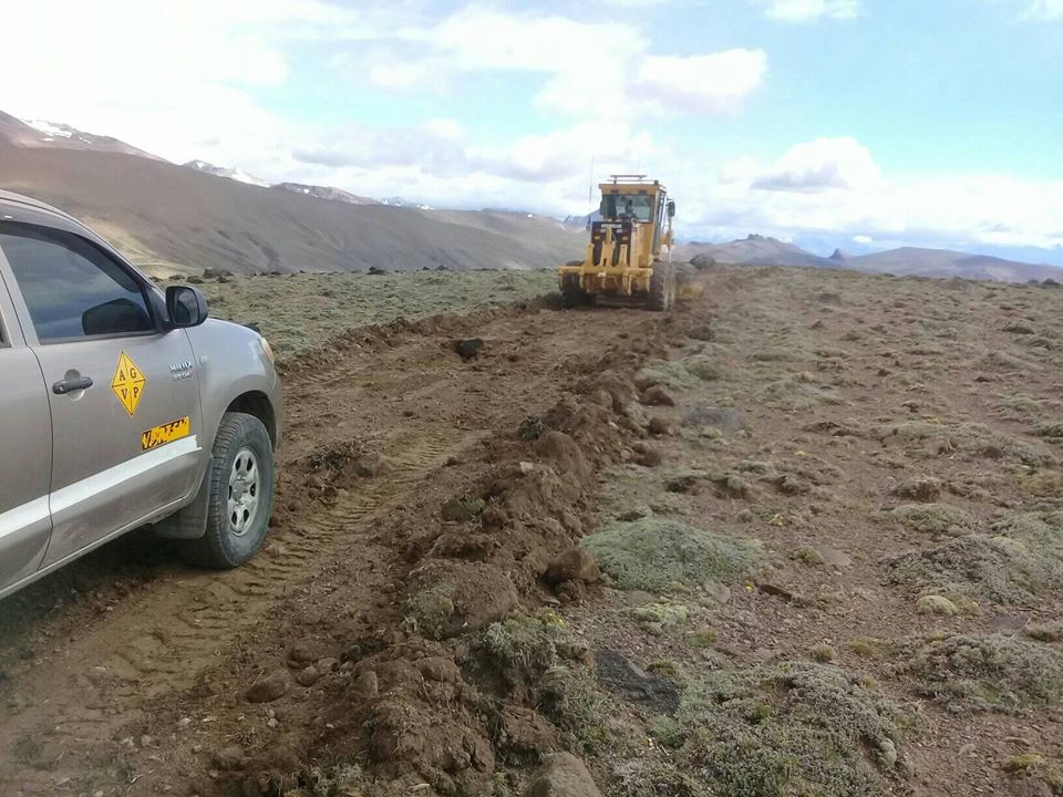 Apertura de la Ruta 41 que une Lago Posadas con Gobernador Gregores.