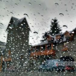 Bariloche con lluvia