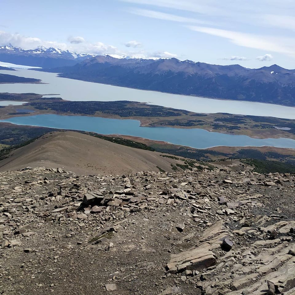 Panorámica desde la cima del Cerro Cristal.