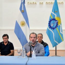 Conferencia de prensa Salud Chubut