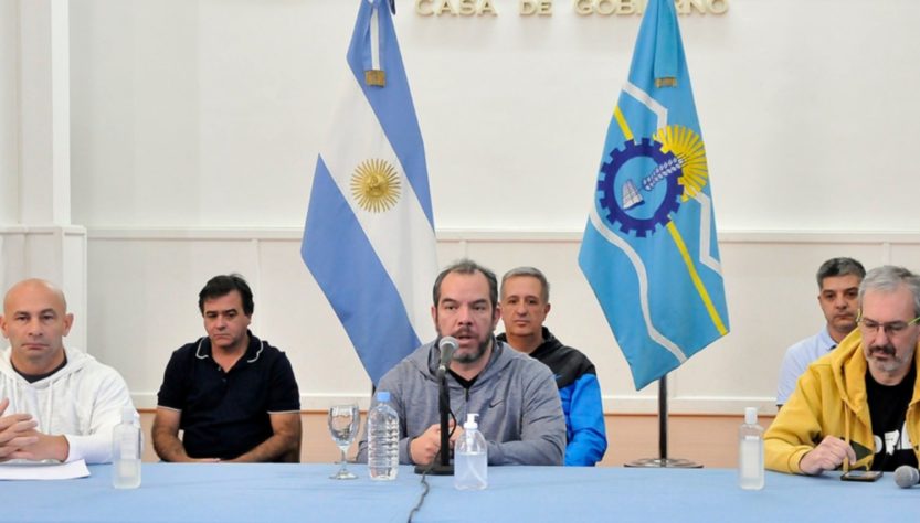 Conferencia de prensa Salud Chubut