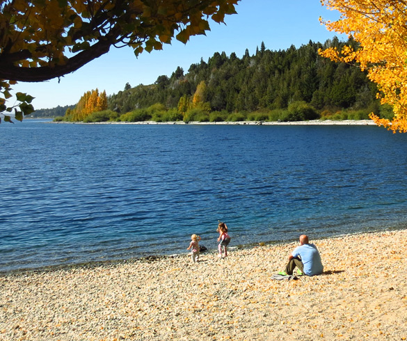 Lago Moreno, uno de los 6 lagos de Bariloche.