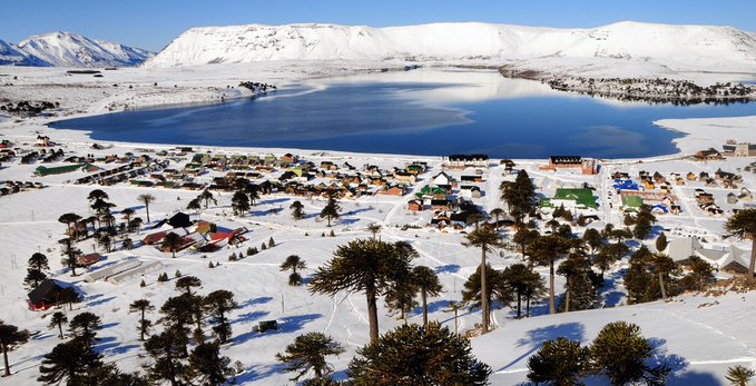 Caviahue, pueblo nieve que cumple 34 años.