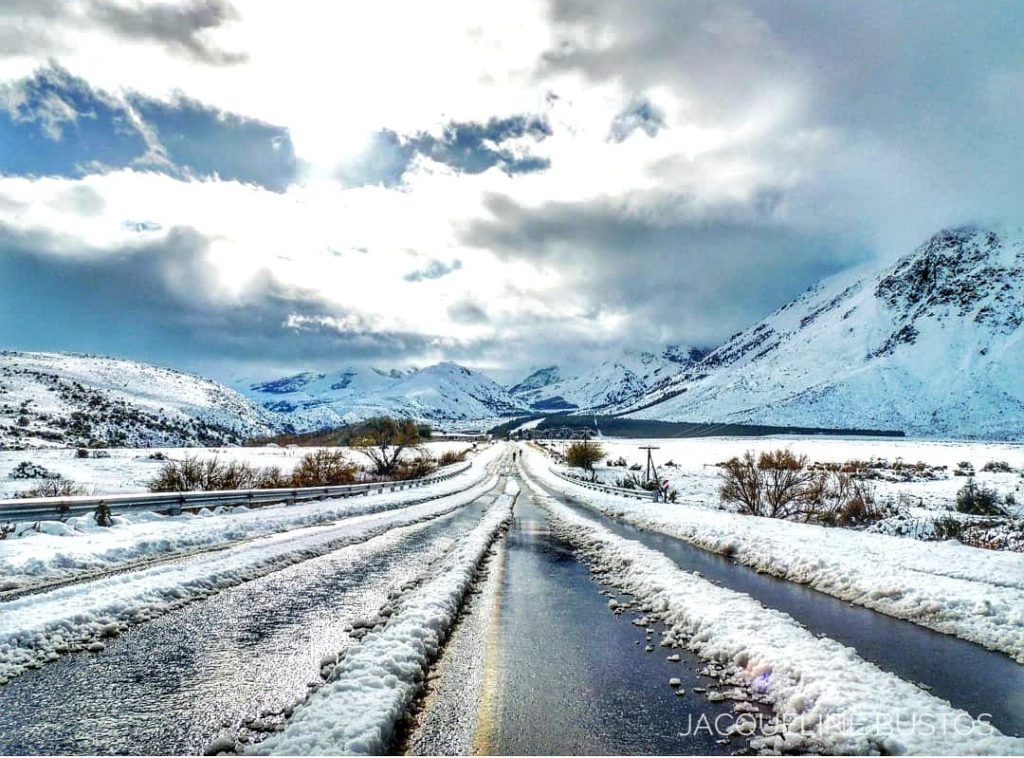 Esquel, nevadas en la Patagonia