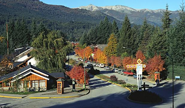 Centro de Villa La Angostura.