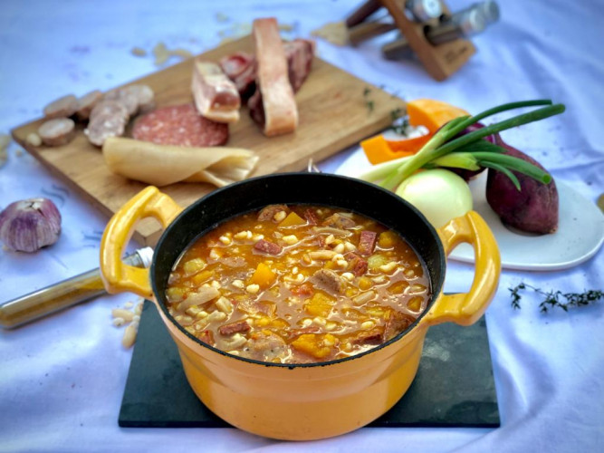 Locro, uno de las recetas fueguinas.