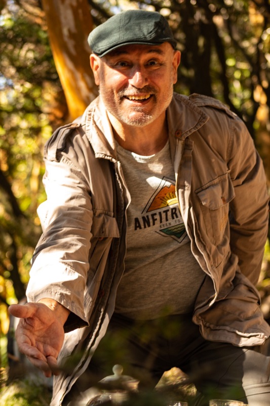 Juan Aubert, mentor del Baño de Bosque.