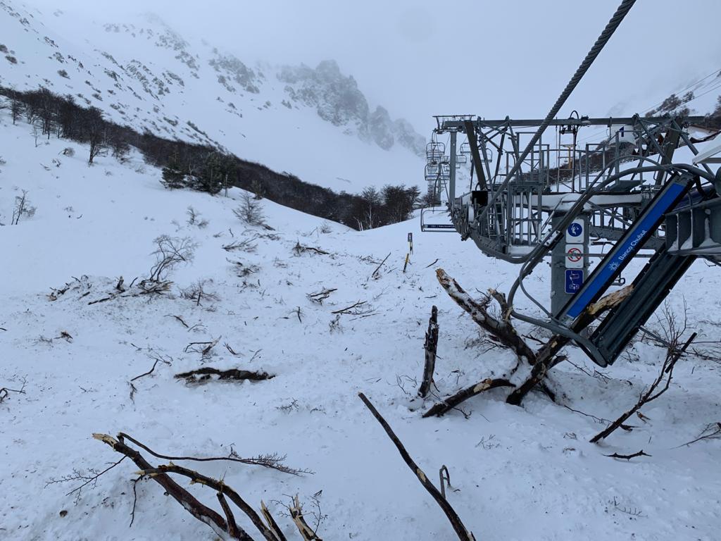 La Hoya, avalancha.