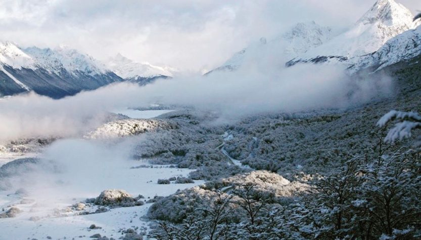 Cerro Castor, apertura del centro de esquí en Tierra del Fuego