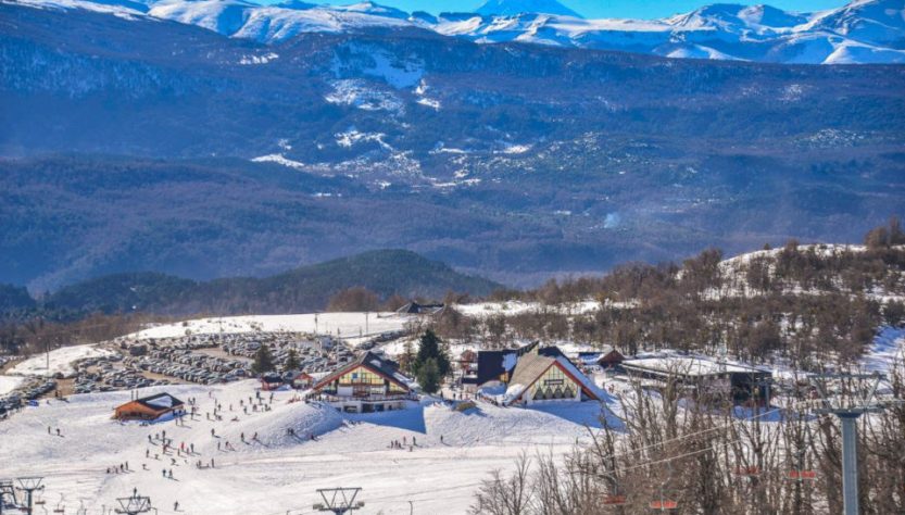 Chapelco en pandemia, mucha nieve y sol