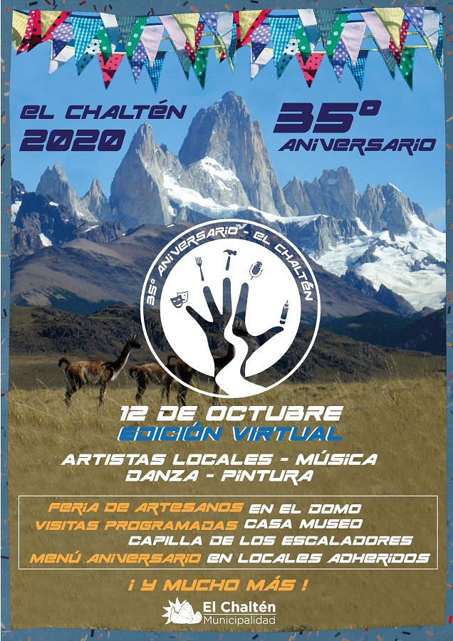 El Chaltén cumple 35 años de vida.