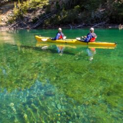 Kayak Patagonia Previaje río.