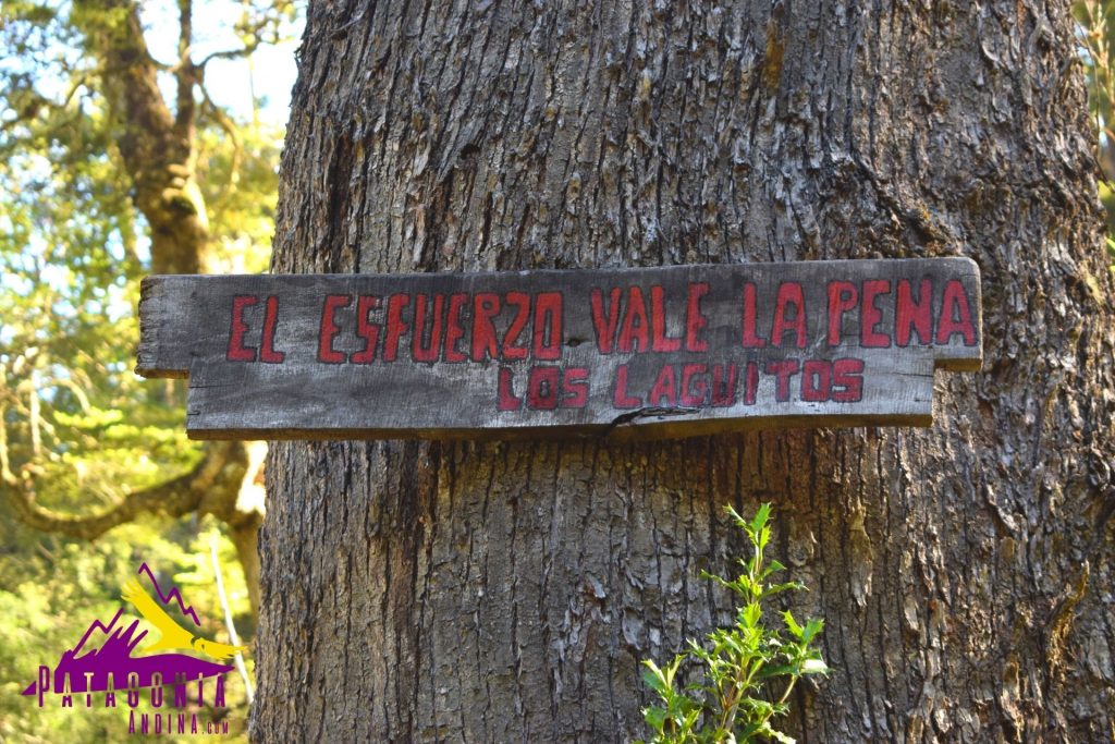 Sendero al refugio Los Laguitos en El Bolson