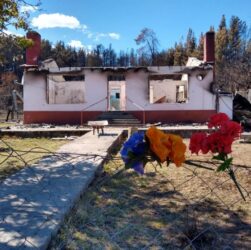 Después de los incendios en la Comarca.