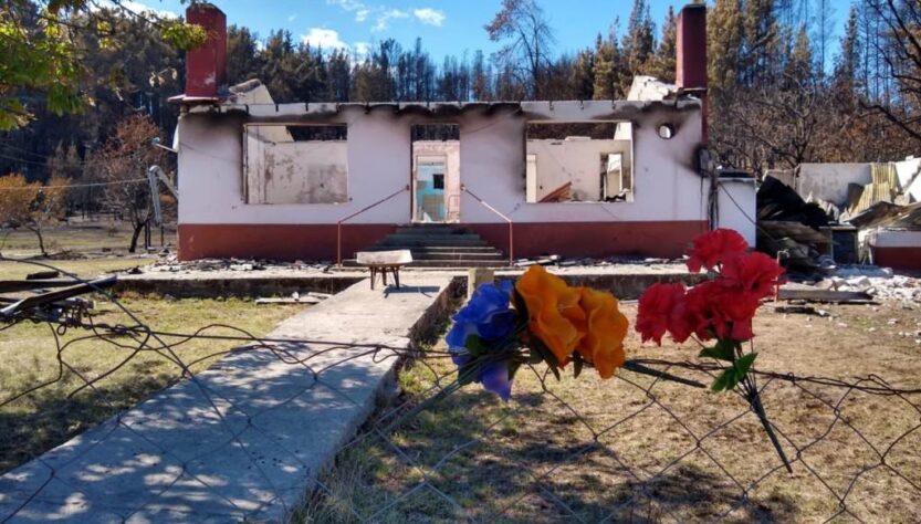 Después de los incendios en la Comarca.