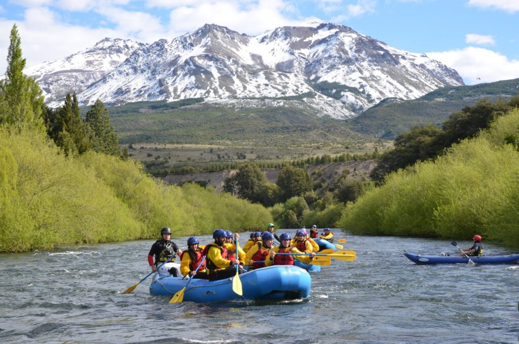 Verano en Chubut: rafting en Corcovado