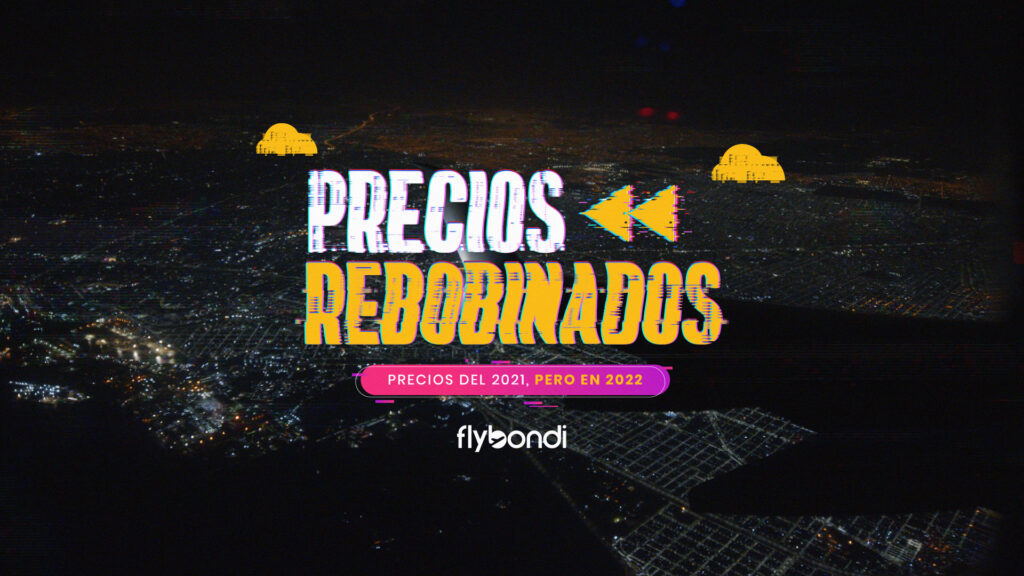 Precios rebobinados Flybondi