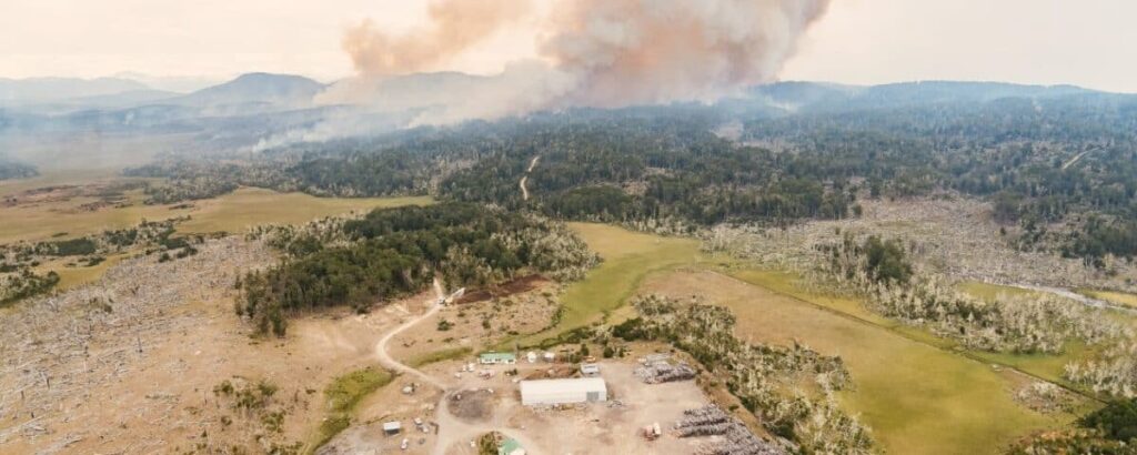 Incendio en Tolhuin