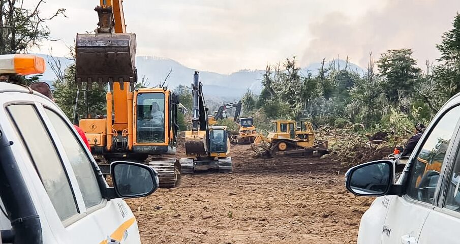 Incendio en Tolhuin