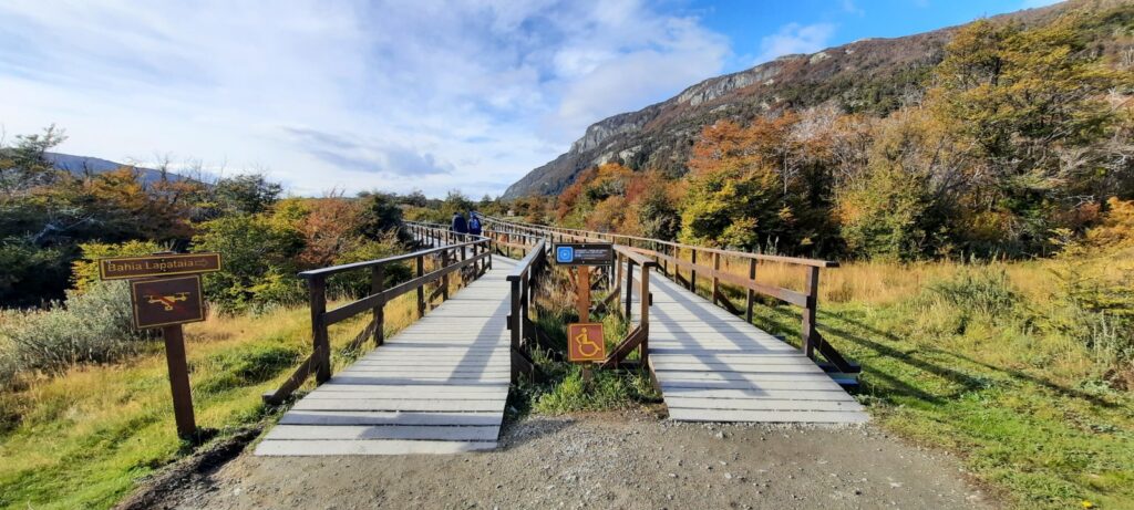 Obras en el Parque Nacional Tierra del Fuego